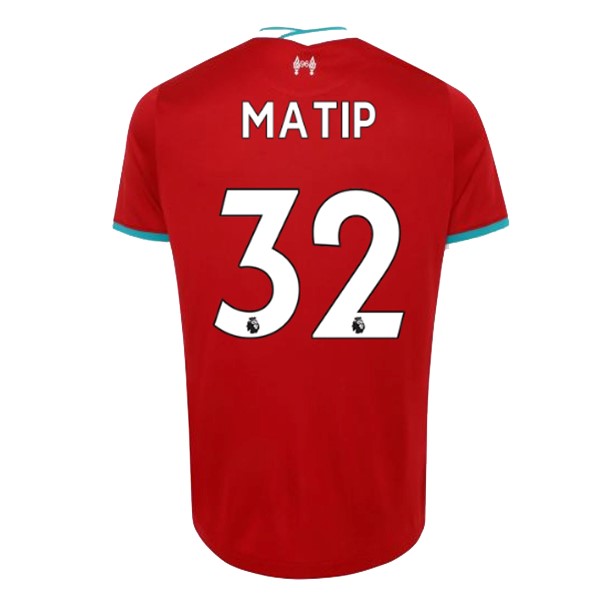 Maglia Liverpool NO.32 Matip Prima 20/21 Rosso